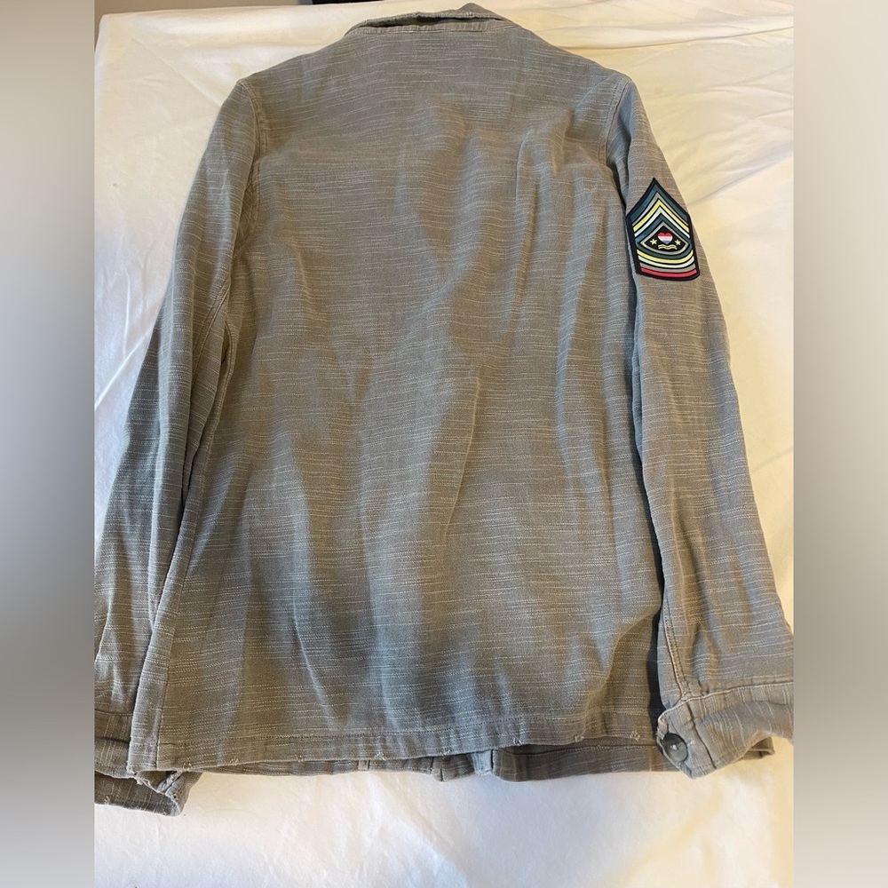 Sundry Army Lover Shirthing Size 2 Color Light Gr… - image 5